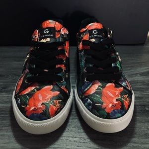 Women’s guess floral sneakers